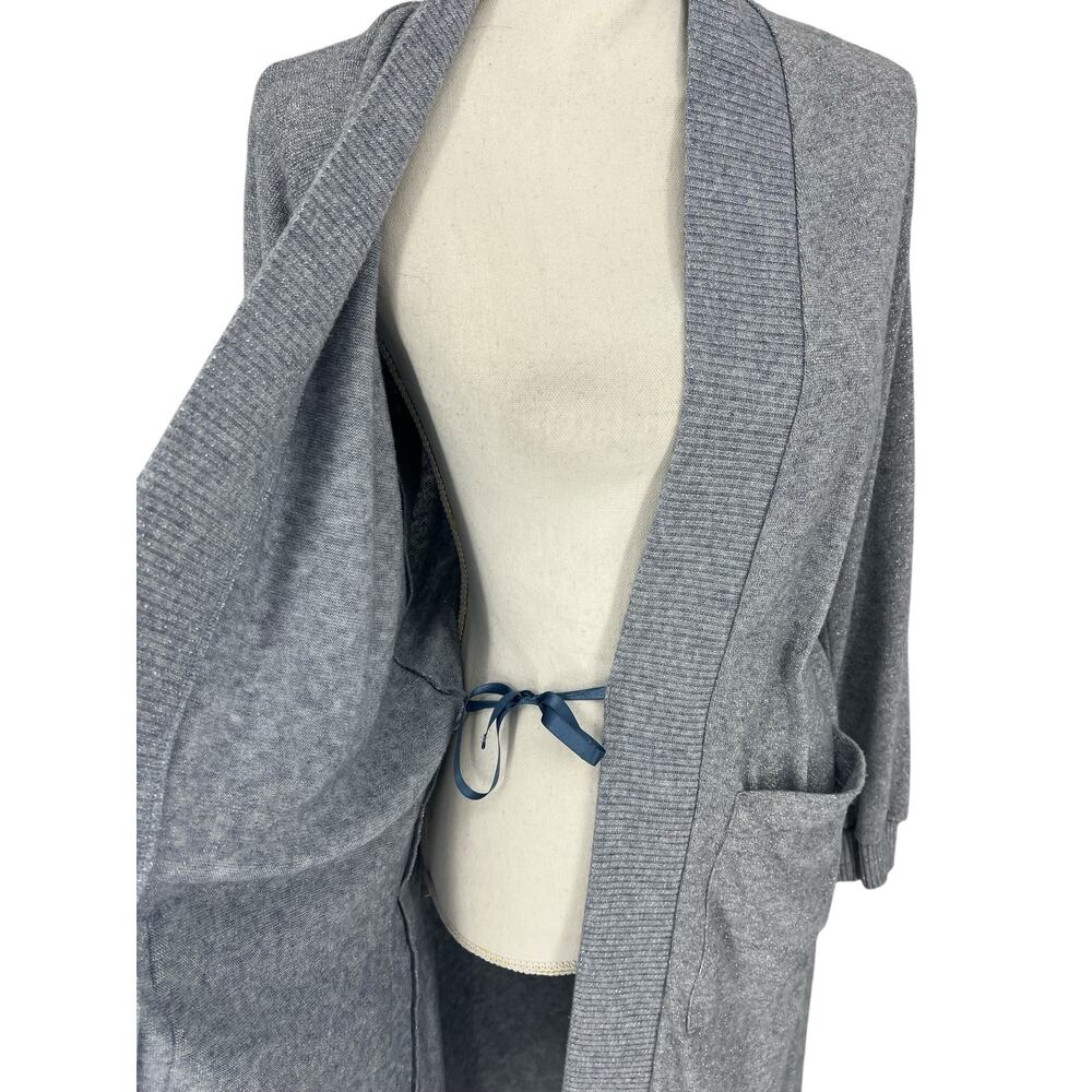 Pluto Intimates Metallic‎ Blue Robe - Picture 10 of 12